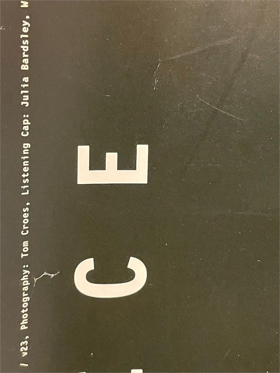 Liquorice Listening Cap, album promo poster, 1995