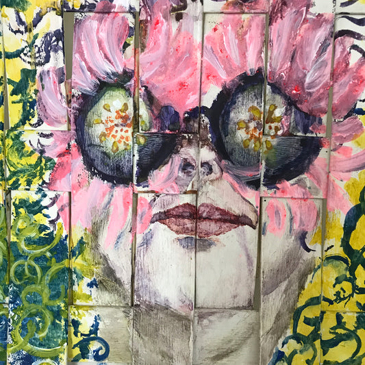 I’m Having a Moment, original art work, 2019 - HAPPIEST KID FINDS - Museum-quality antique and vintage posters, original art, preservation and restoration