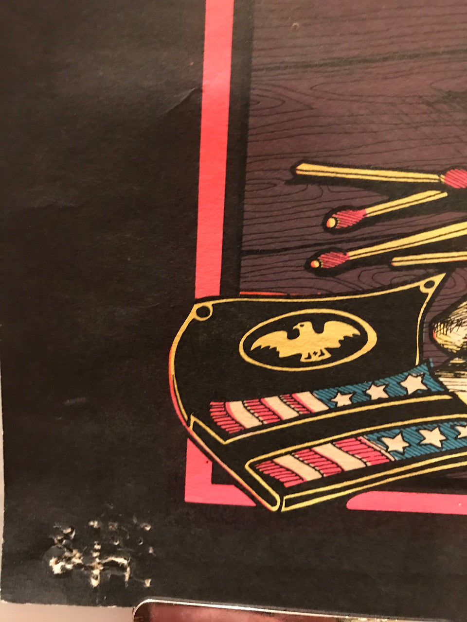 La droga te ayudará a superar los tiempos difíciles, ilustración de póster vintage de Joe Petagno, 1971
