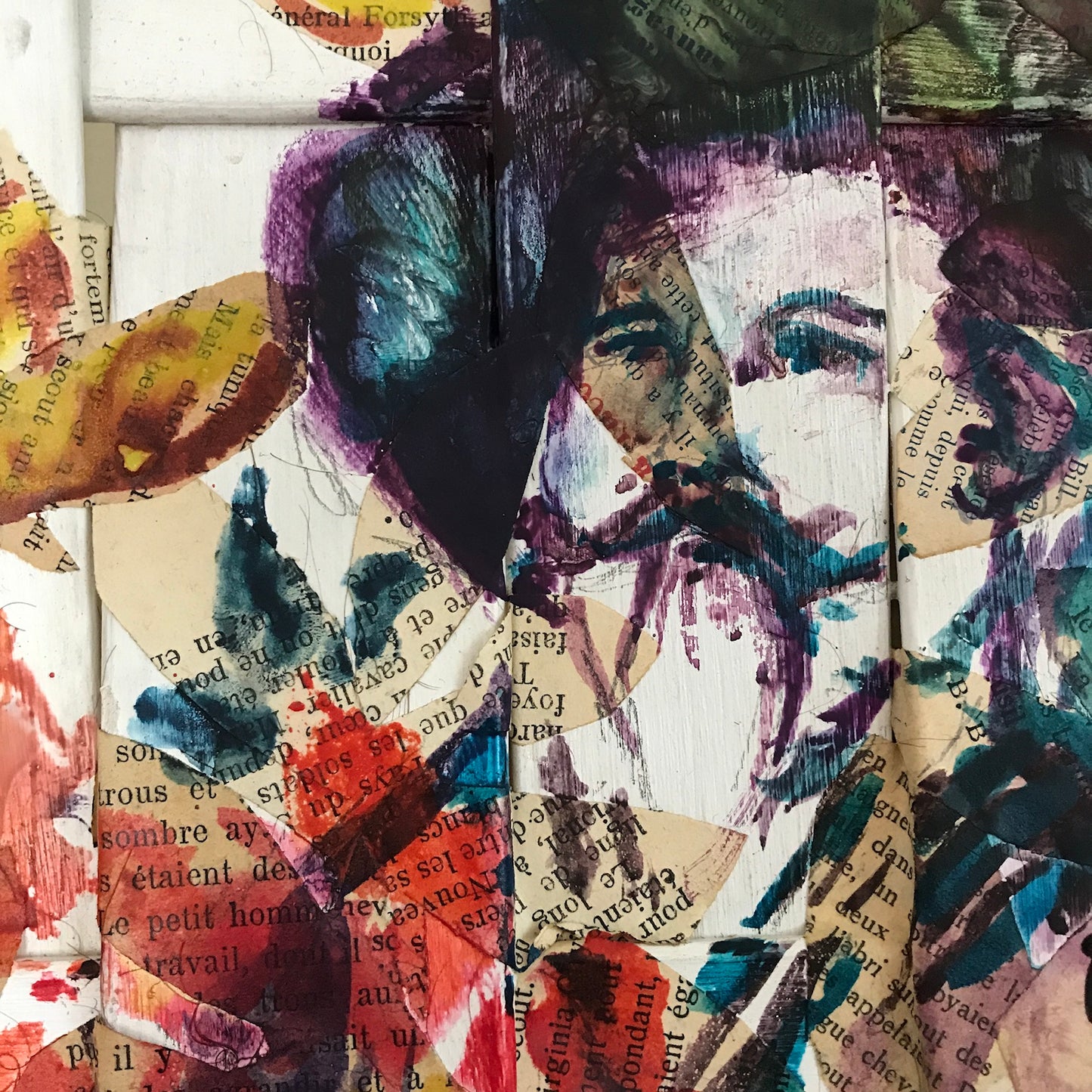 Buffalo Bill and His Shadow, original art work, 2019