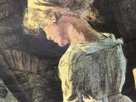 Four Years in the Fight - The Women of France, antique WW1 poster, 1918 - HAPPIEST KID FINDS - Museum-quality antique and vintage posters, original art, preservation and restoration