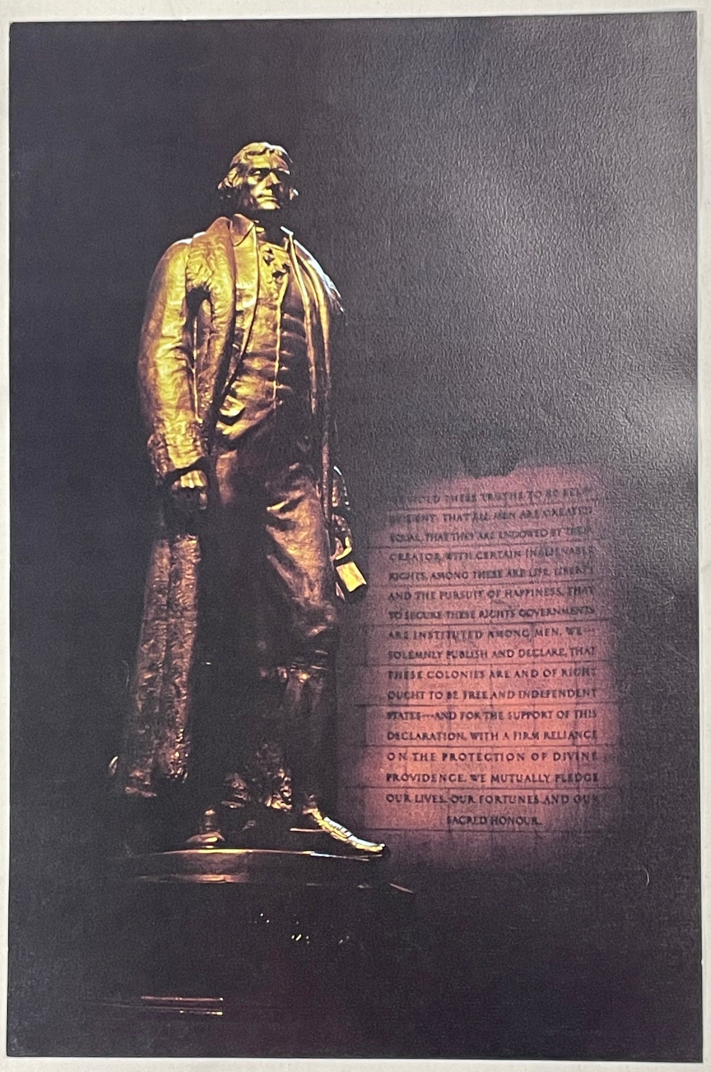 We hold these truths to be self-evident..., vintage Argus Motivational Poster #2012