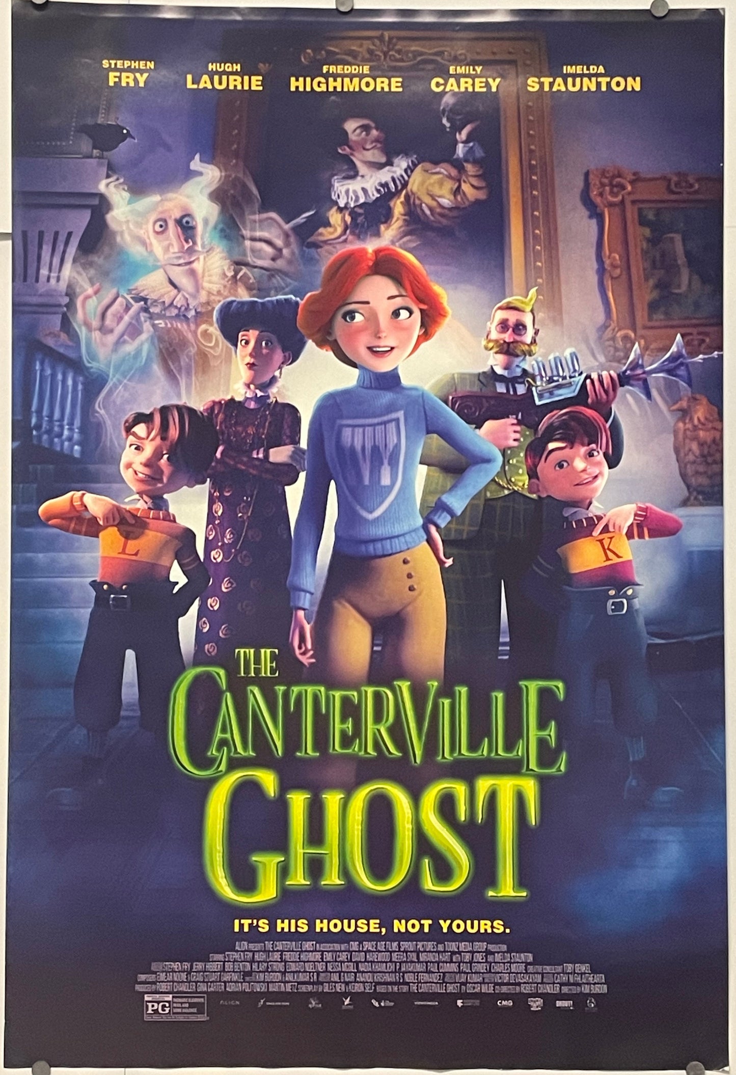 The Canterville Ghost original Film Poster, 2023