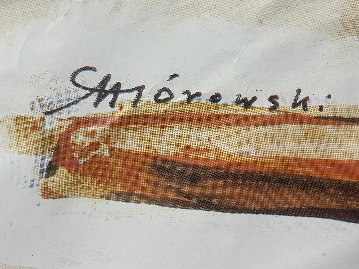 Jarmark Glaicyjski, Polish theater poster, 1993