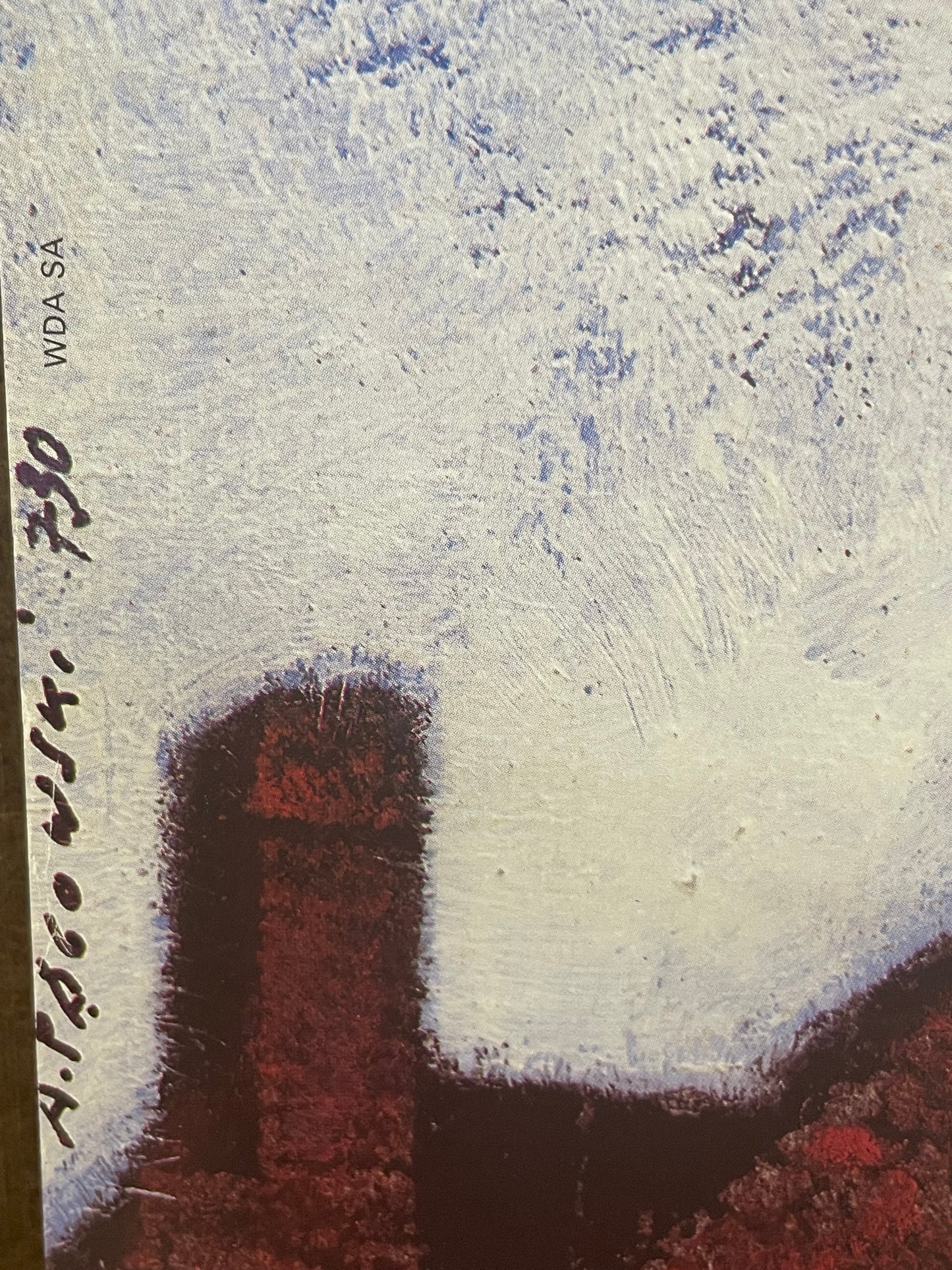 Trubadur z Galicij, Polish theater poster, 1973