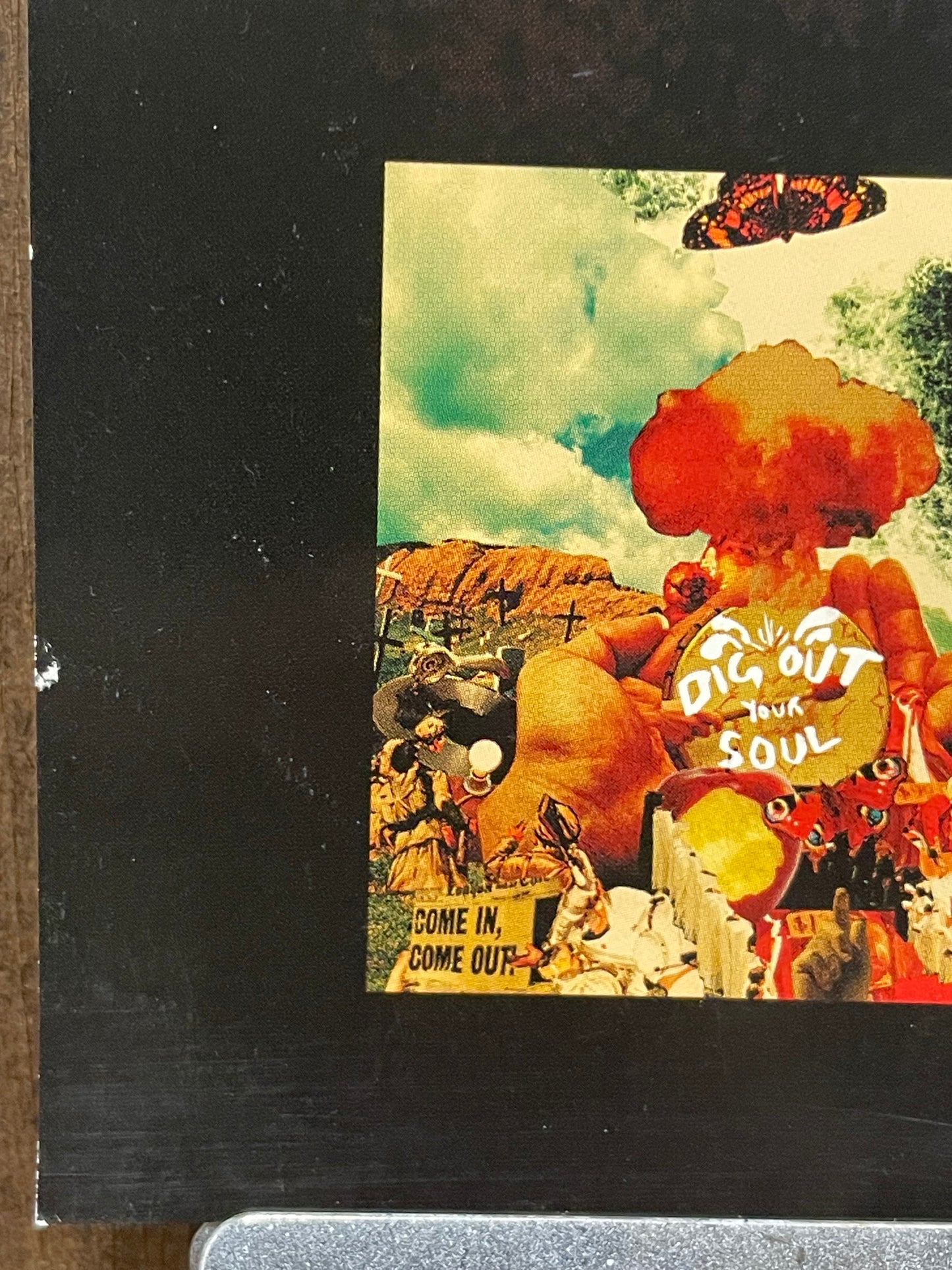 Oasis - Dig Out Your Soul 10.7.08, album promo poster, 2008