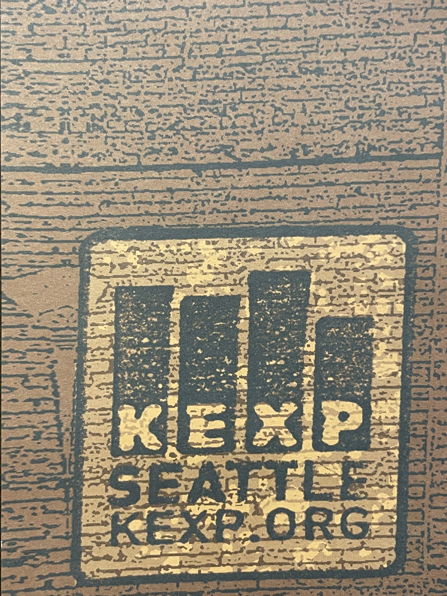 Live at KEXP, Vol.1 Radio station recordings album promo poster, 2005