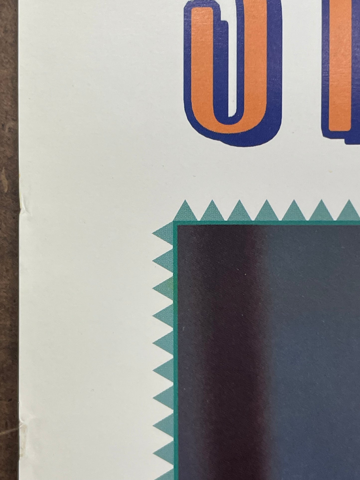 Santiago Jimenez, Jr., vintage album promo poster, c.1995