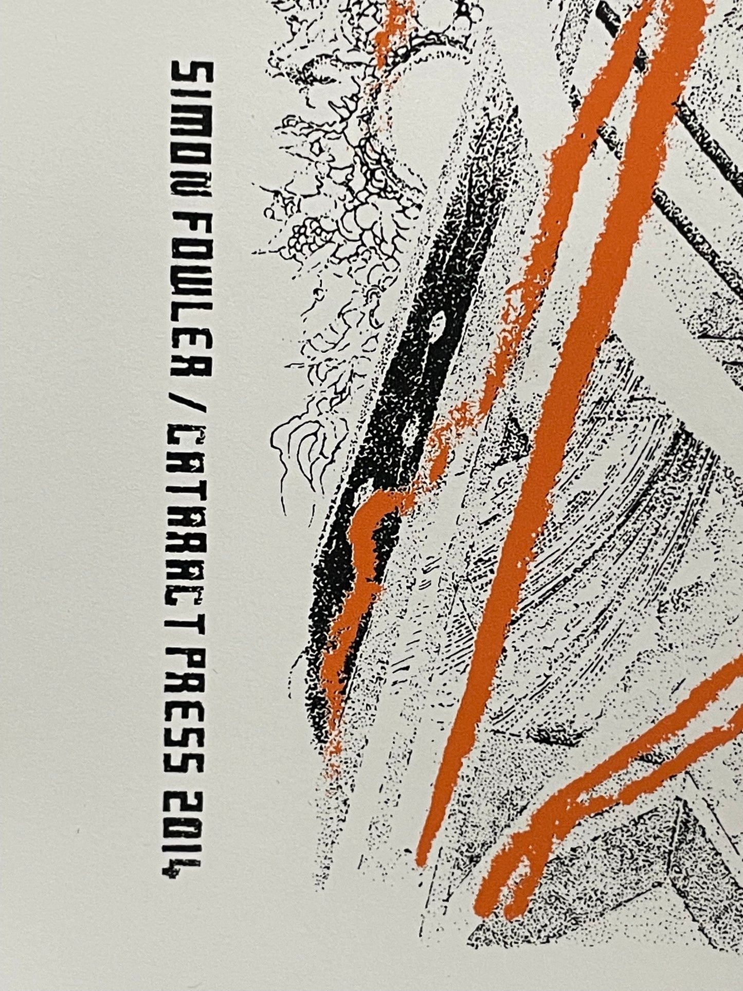 At War With Time, original art print, 2014