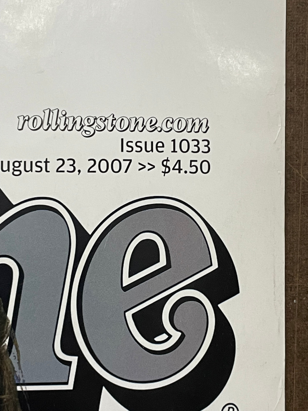 ROLLING STONE- Zac Efron cover, commercial poster, 2007 - HAPPIEST KID FINDS - Museum-quality antique and vintage posters, original art, preservation and restoration