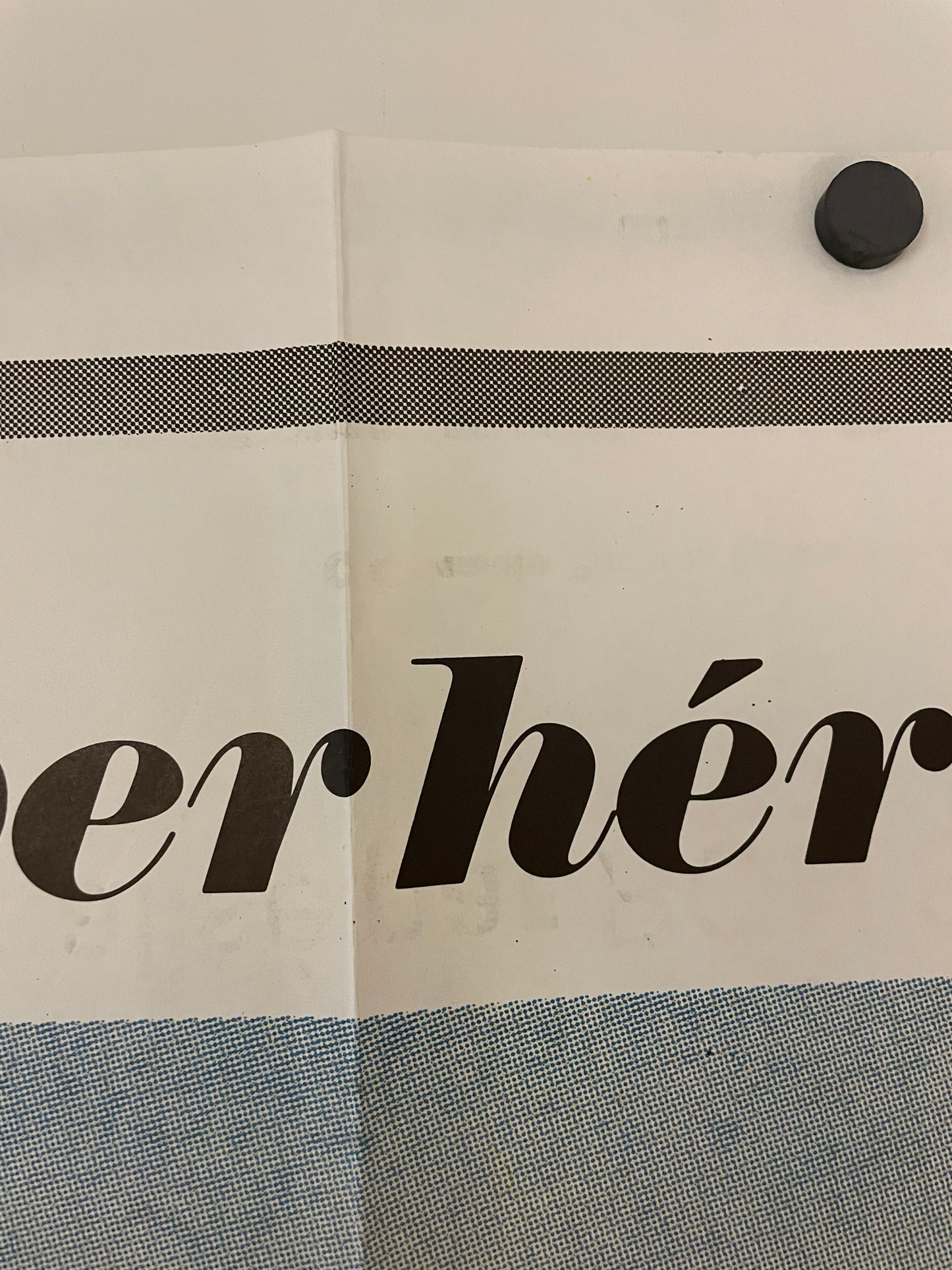 Panorama para matar, póster de la película de James Bond 007, estreno en Francia, c. 1985