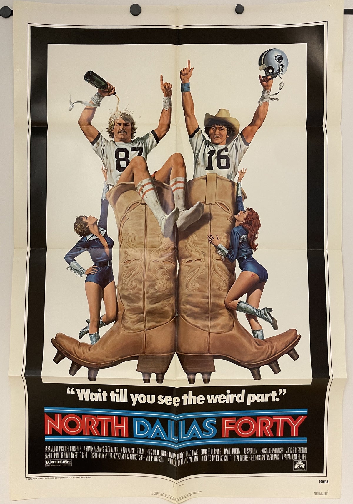 North Dallas Forty Vintage Film Poster 1979 | Happiest Kid Finds Happiest Kid Finds