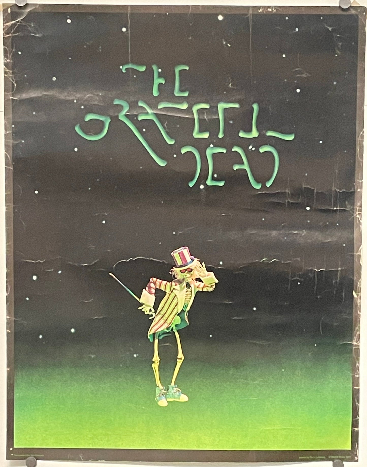 The Grateful Dead Movie, vintage music film poster, 1977 image by Gary Gutierrez
