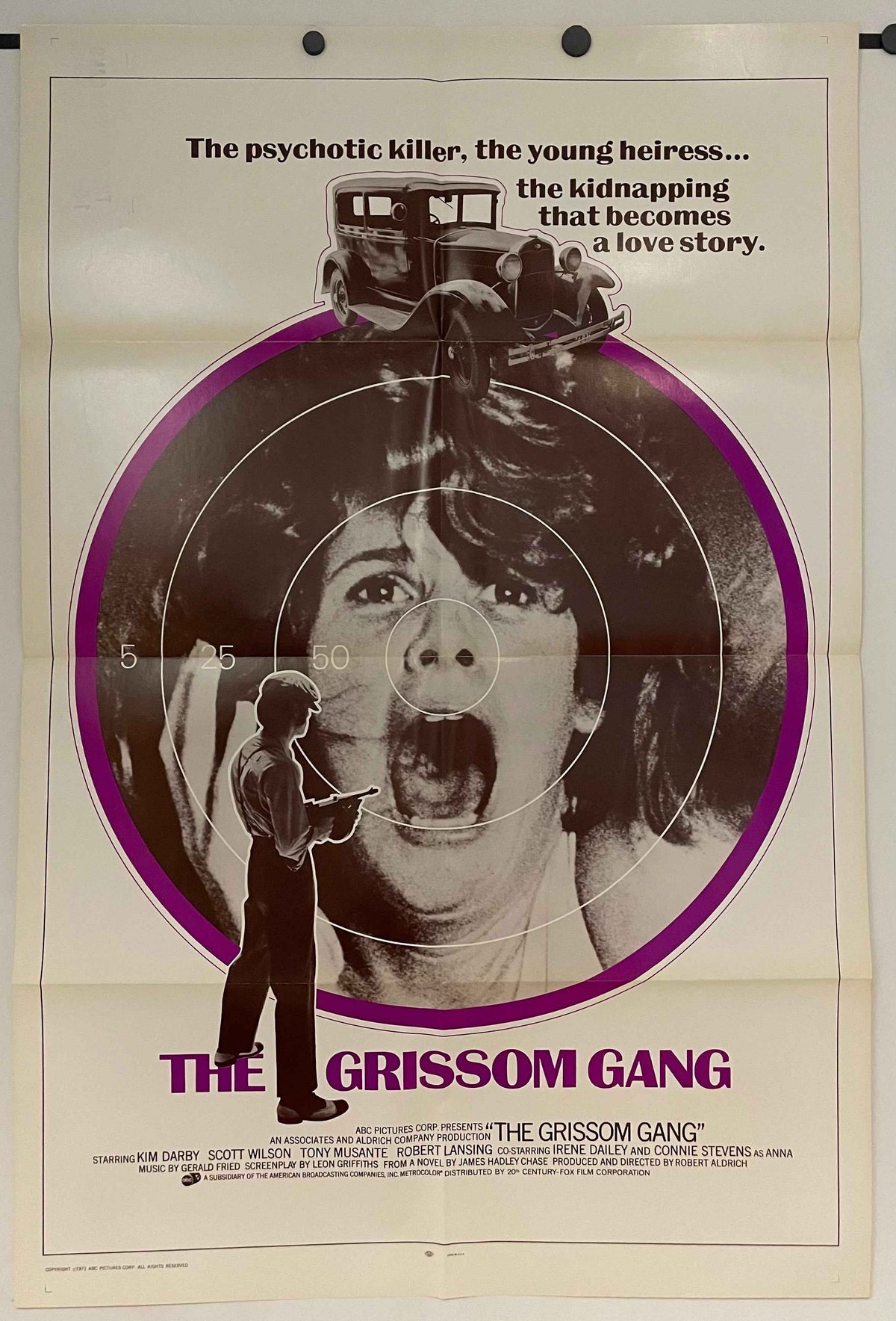The Grissom Gang Vintage Film Poster 1971 | Happiest Kid Finds