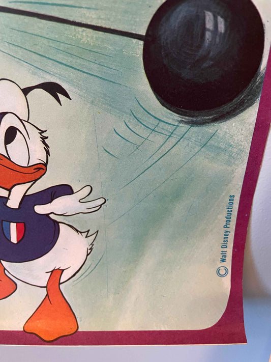 Superstar Goofy Walt Disney Vintage Film Poster 1972 | Happiest Kid Finds