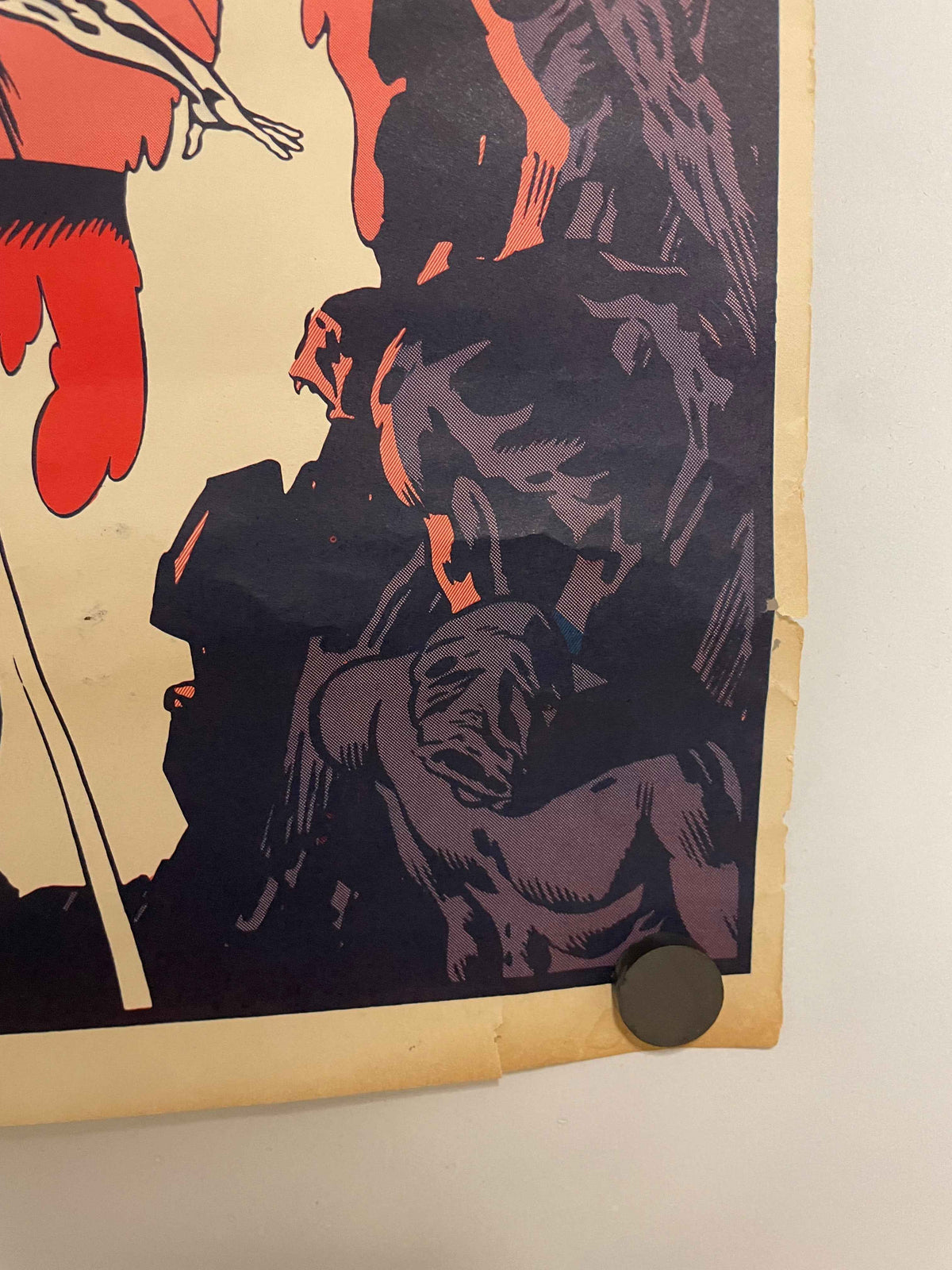 Silver Surfer Jim Steranko Original Vintage Marvel Promo Poster c.1970 | Happiest Kid Finds