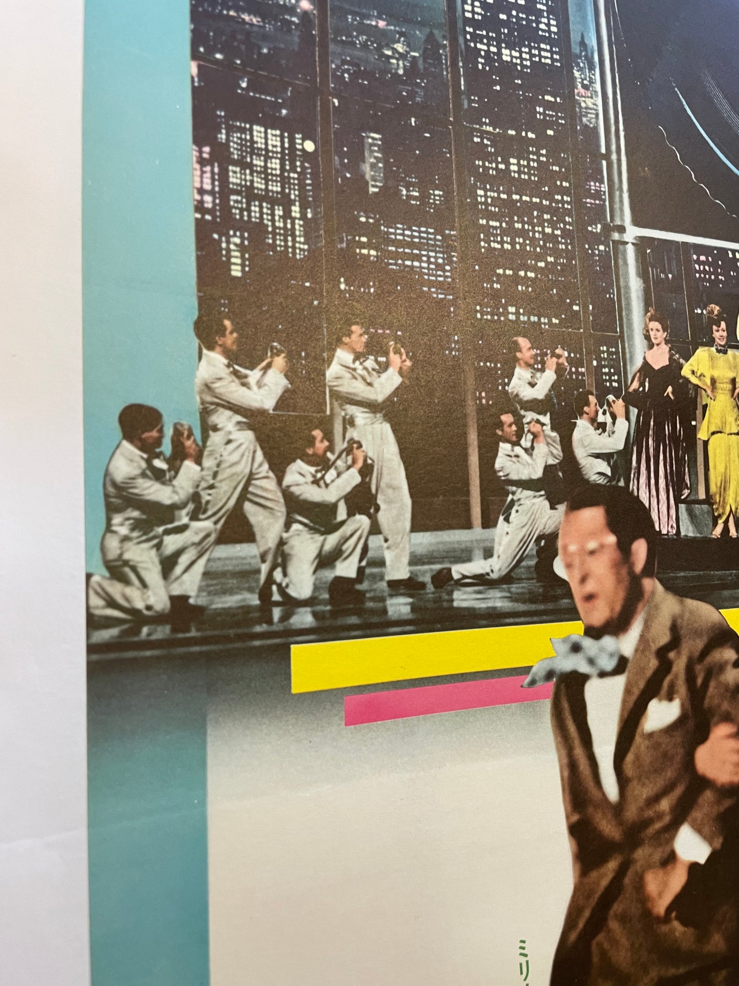 Cover Girl, lanzamiento de un póster de película japonesa vintage, 1977