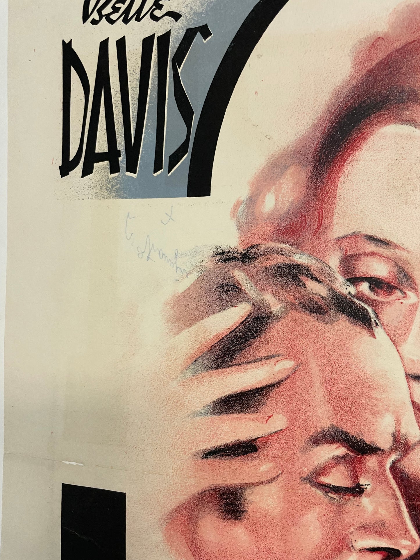 L'Etranger (All This, and Heaven Too), antique French film poster release, 1945