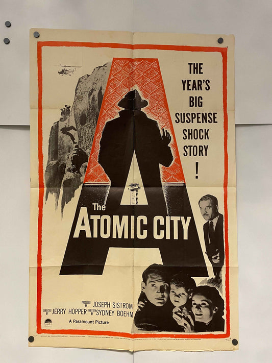 The Atomic City Vintage Film Poster 1952 | Happiest Kid Finds