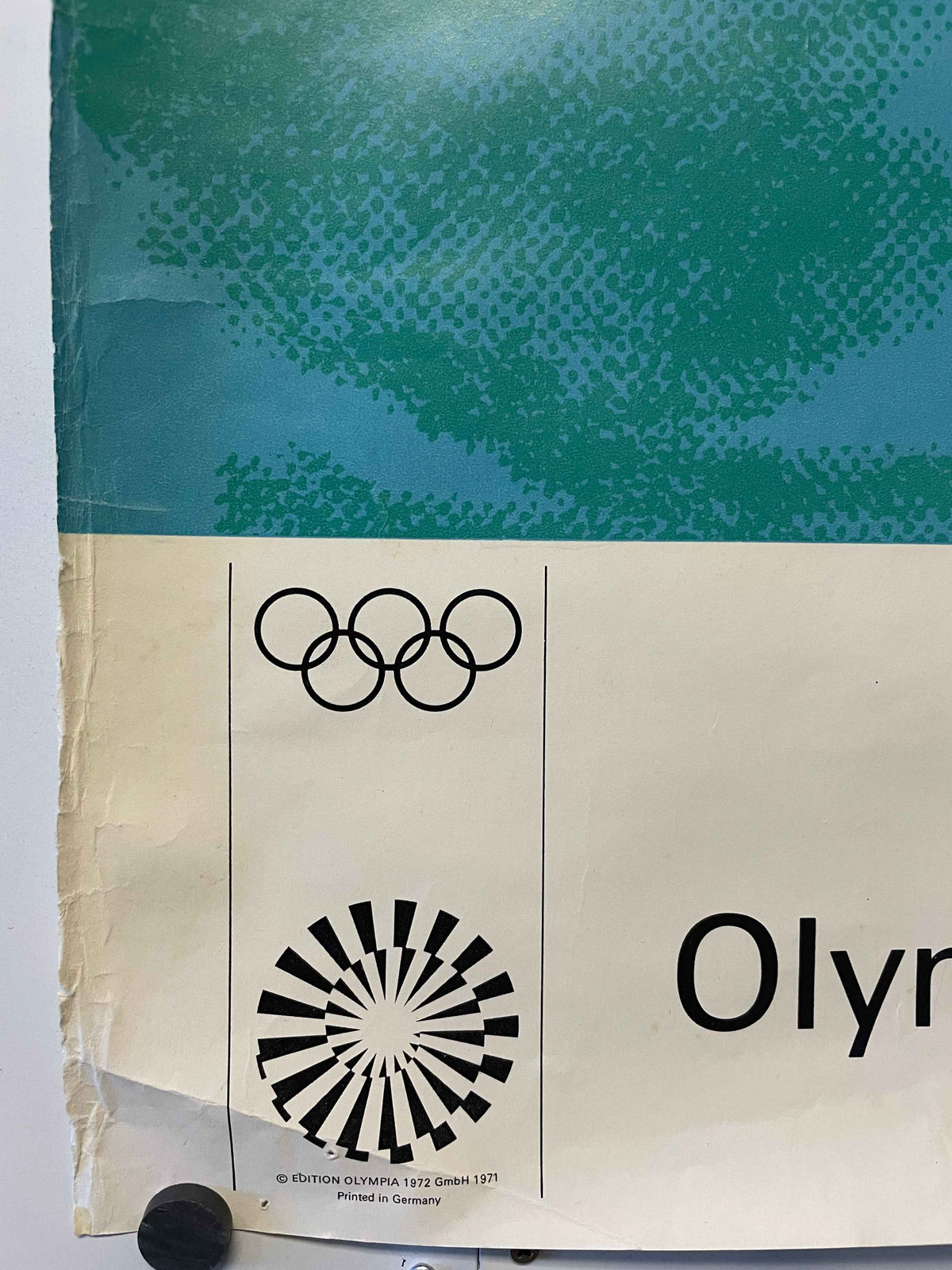 Olympische Spiele München Munich Olympics Kita Vintage Poster 1972 | Happiest Kid Finds