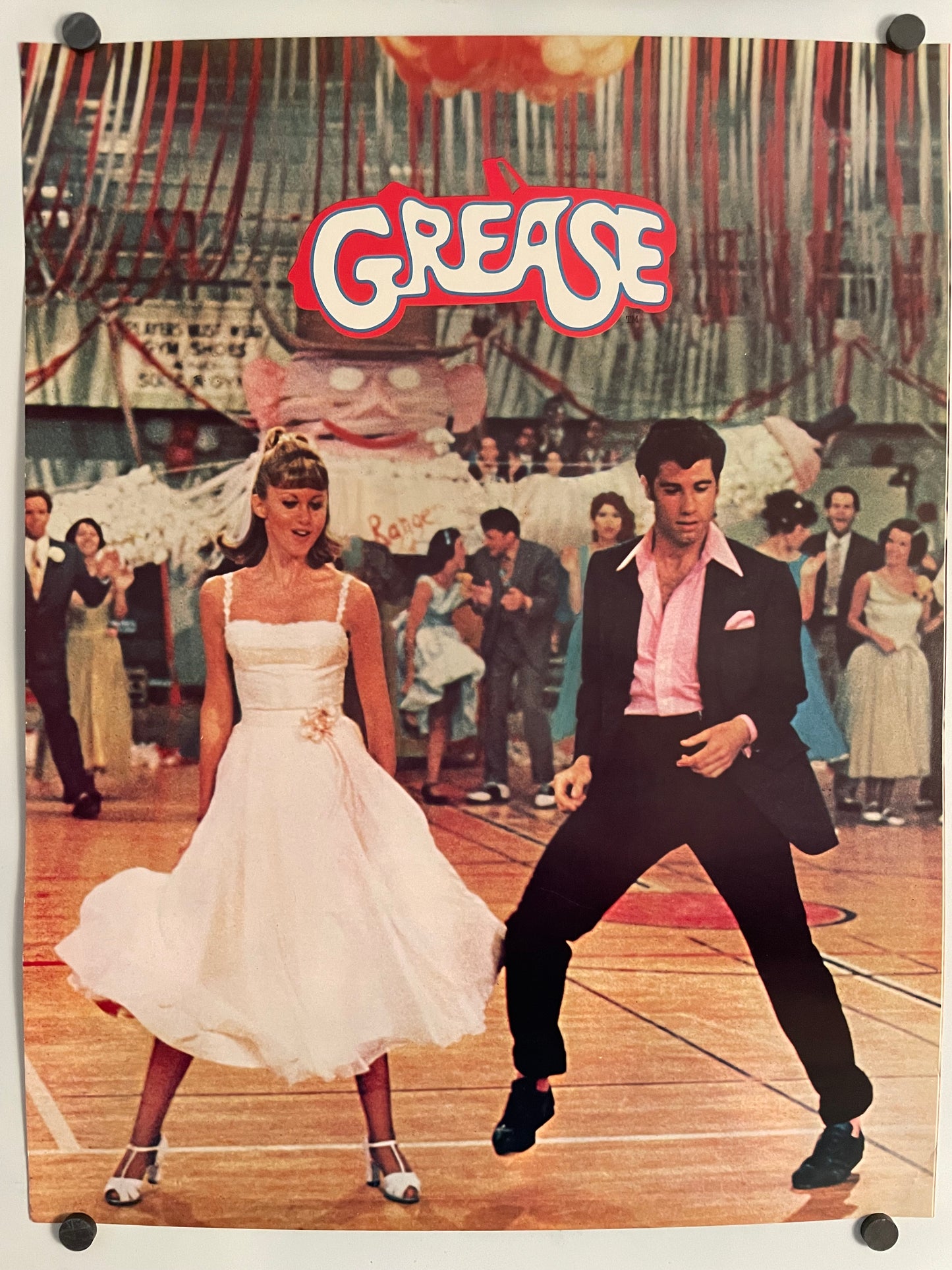 Grease / High School Dance Contest, Rare vintage promo film poster, 1970s