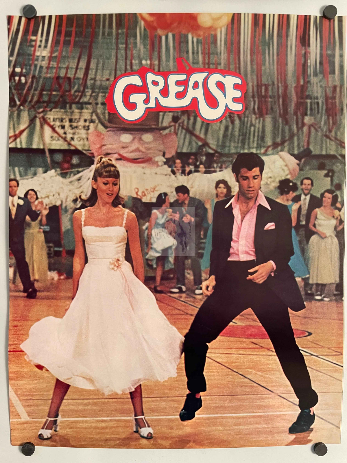 Grease High School Dance Contest Rare Vintage Promo Poster 1970s | Happiest Kid Finds