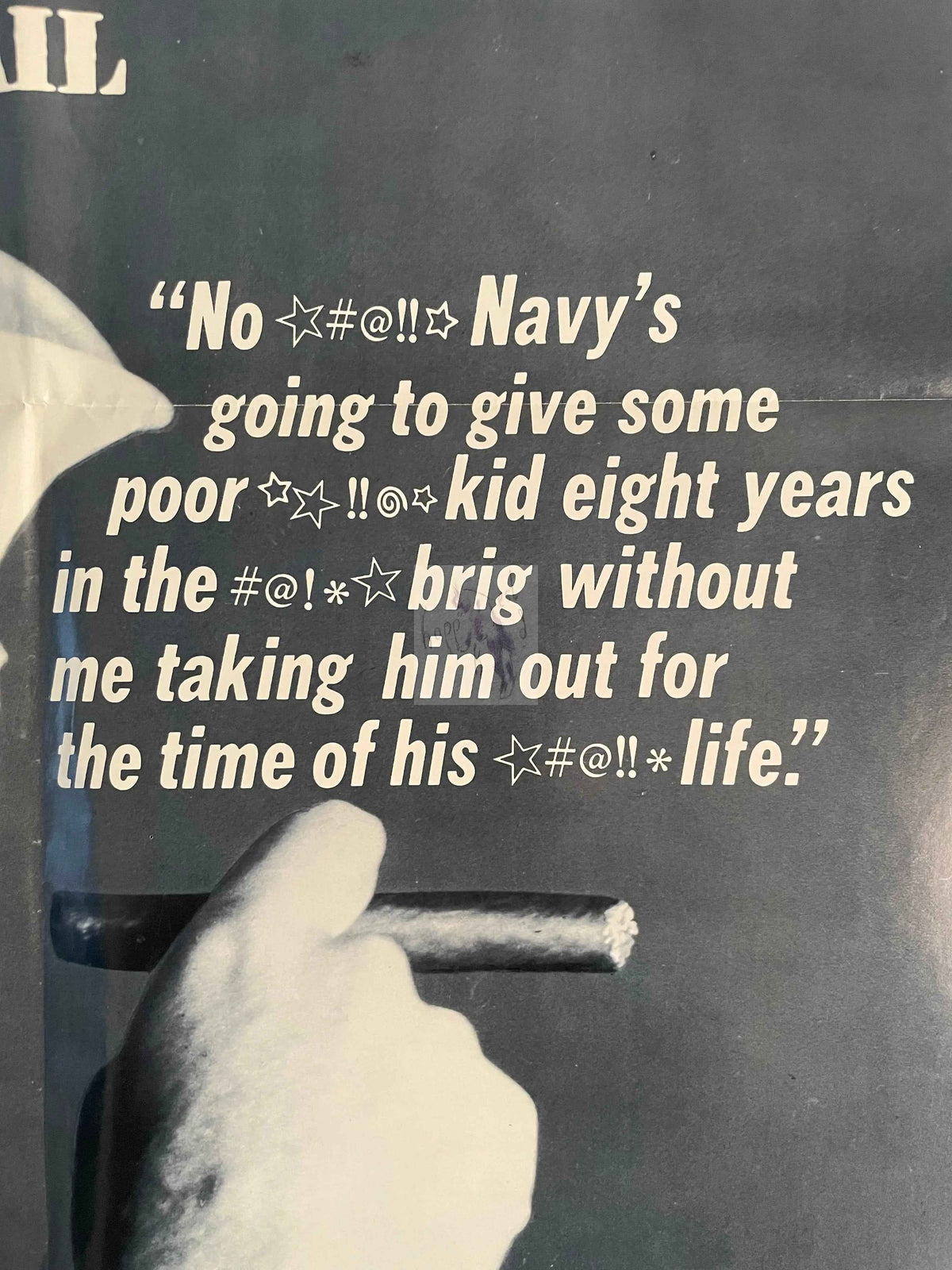 The Last Detail Jack Nicholson Vintage Film Poster 1973 | Happiest Kid Finds