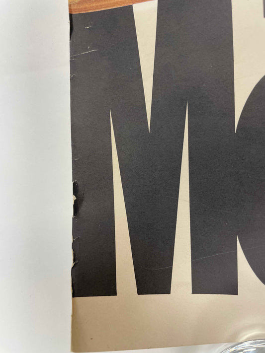 detail, lower left side of The AMX at Monte Carlo Vintage Lithographic Auto Racing Poster c.1969 | Happiest Kid Finds