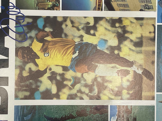 Brazil Pelé Varig-Alitalia Airlines Vintage Travel Poster c.2001 | Happiest Kid Finds
