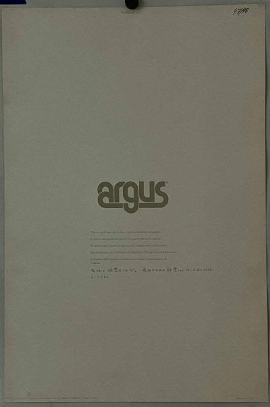 The Secret of Success is This: There is No Secret of Success, (#2142), vintage ARGUS poster, 1975