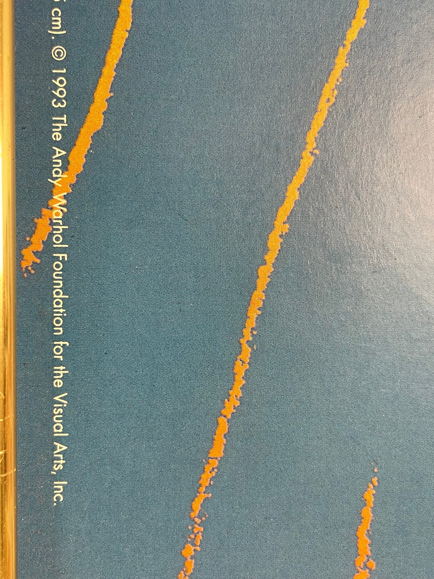 Goethe AP 7/22, par Andy Warhol, offset couleur/papier, 1993