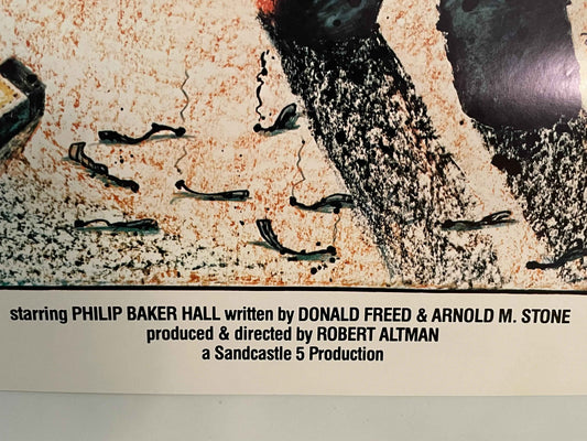 Secret Honor Robert Altman Vintage Film Poster 1984 | Happiest Kid Finds