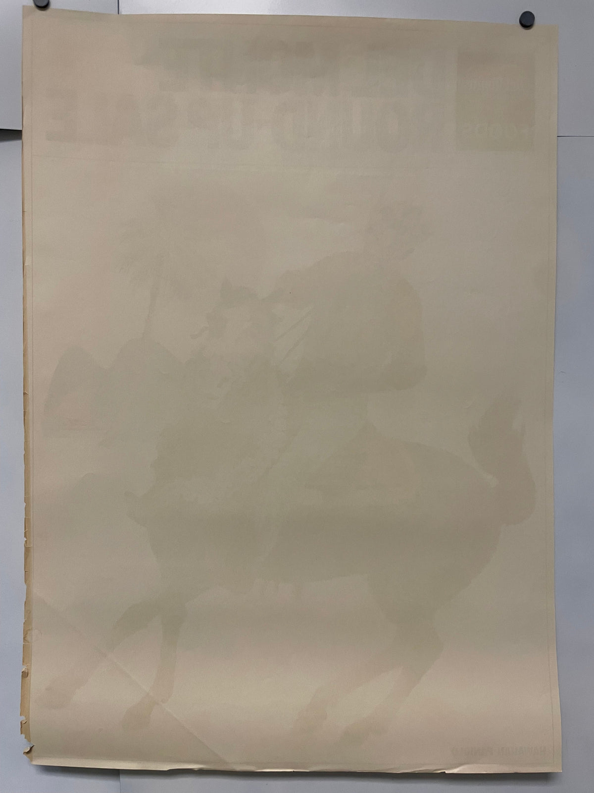 Del Monte Round-Up Sale Hawaiian Paniolo, vintage food advertising poster (horseback), c.1960 Welcome to HAPPIEST KID FINDS ... Discover Unique Vintage Posters, Design and Art Preservation