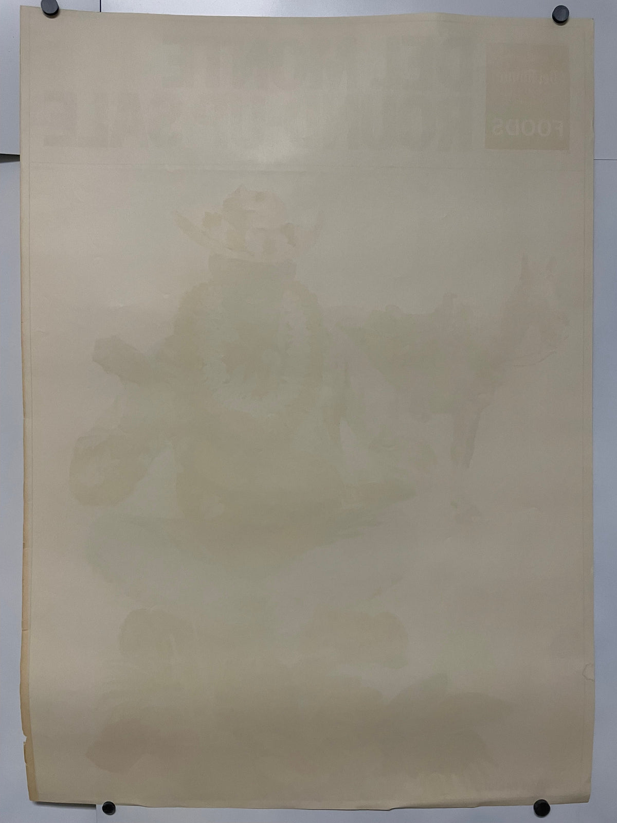 Del Monte Round-Up Sale - Hawaiian Paniolo, vintage food advertising poster (playing ukulele), c.1960 Happiest Kid Finds