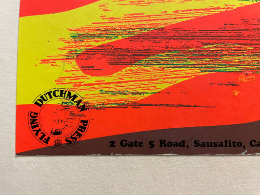 McLaren Cars, Number Four, vintage black light racing poster, 1970 - HAPPIEST KID FINDS - Museum-quality antique and vintage posters, original art, preservation and restoration