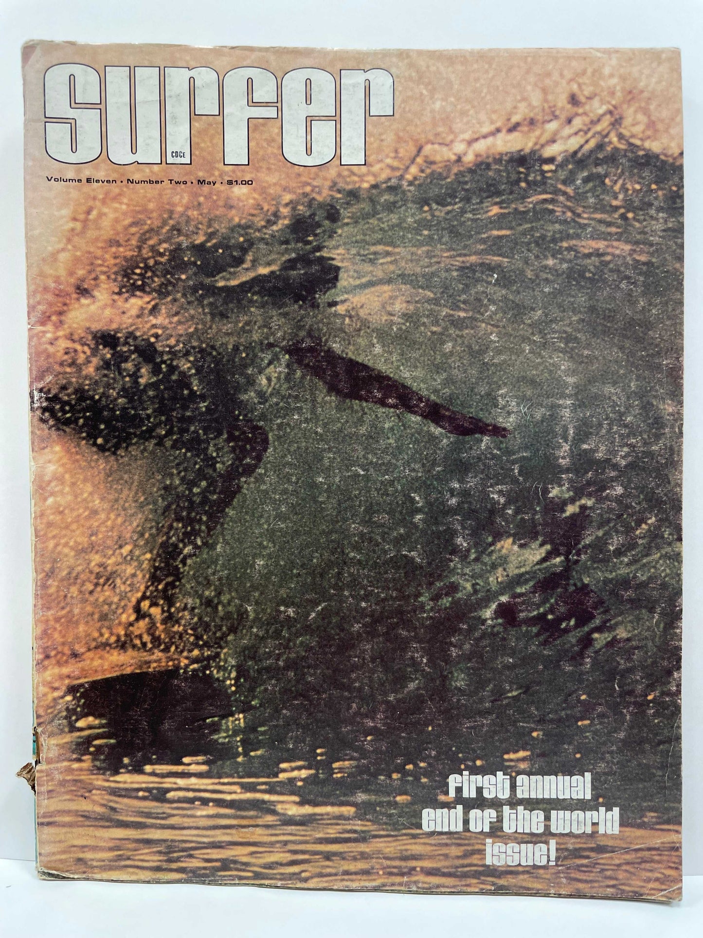 (back issue) vintage Surfer Magazine; Volume 11, No. 2, May 1970