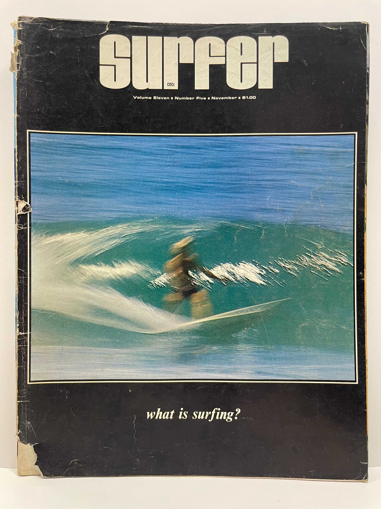 (back issue) vintage Surfer Magazine; Volume 11, No. 5, November 1970