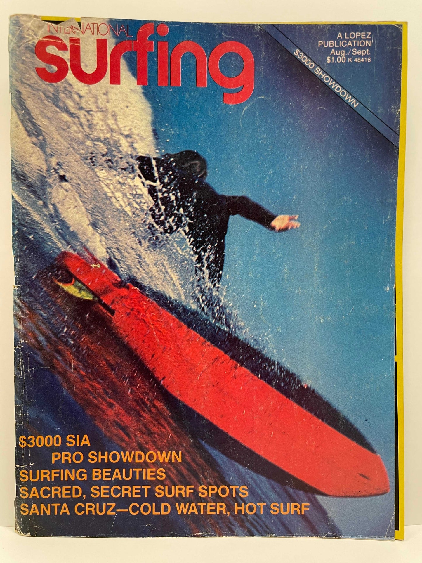(back issue) vintage International Surfing Magazine; Volume 11, No. 2, August/ September 1972