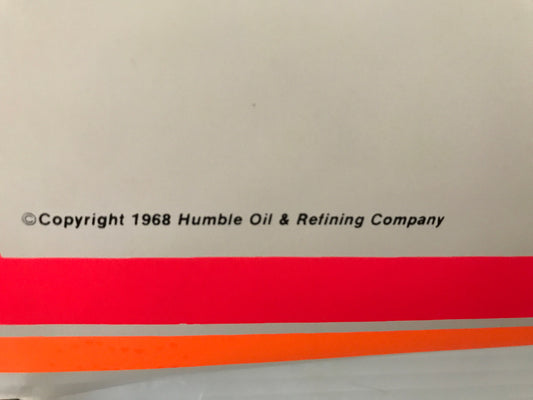 I Need You Now, Esso Gas by Humble Oil and Refining Company out of Humble, Texas, 1968 - HAPPIEST KID FINDS - Museum-quality antique and vintage posters, original art, preservation and restoration
