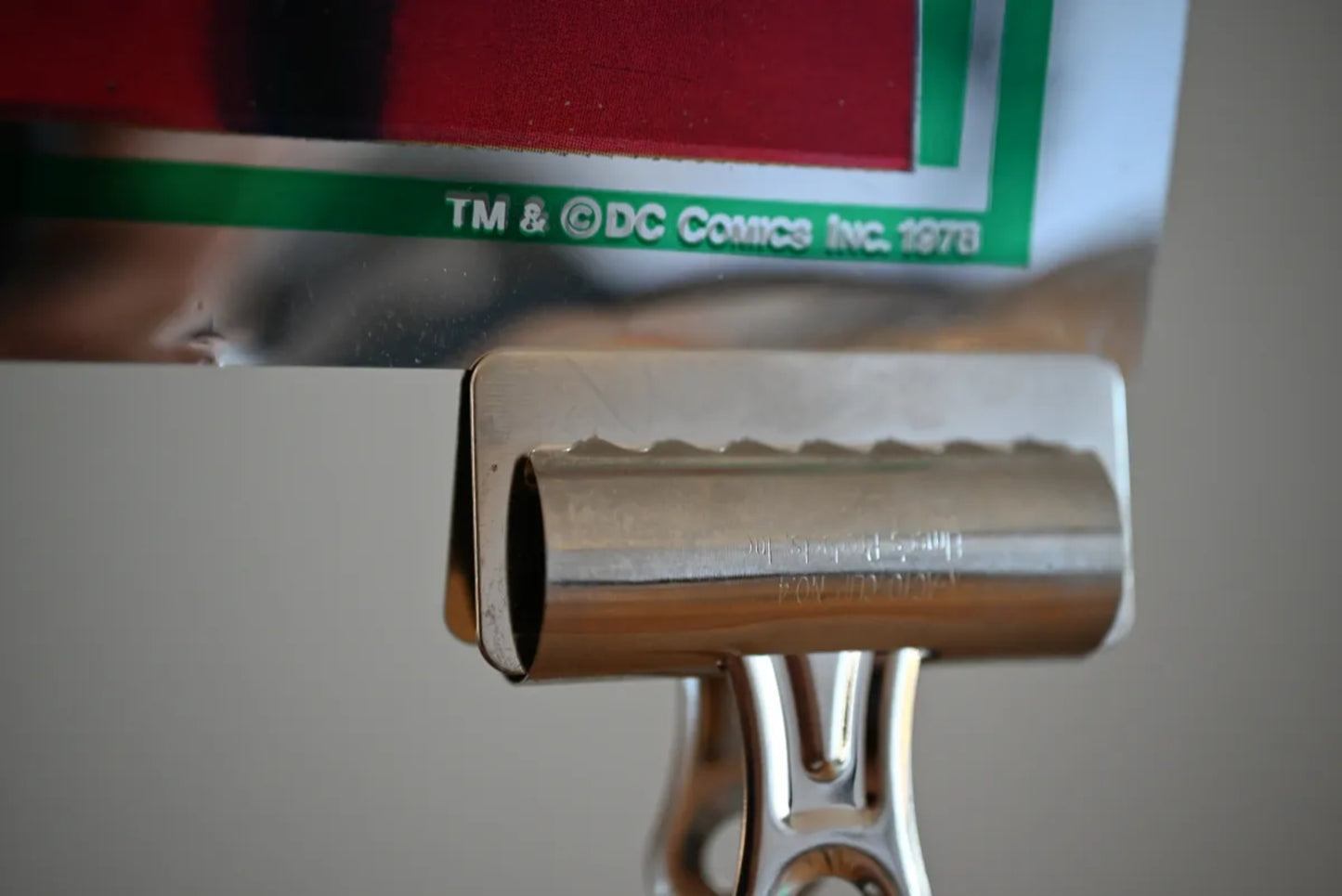 Superman (retrato), de "Reflective Art", cartel comercial vintage, 1978