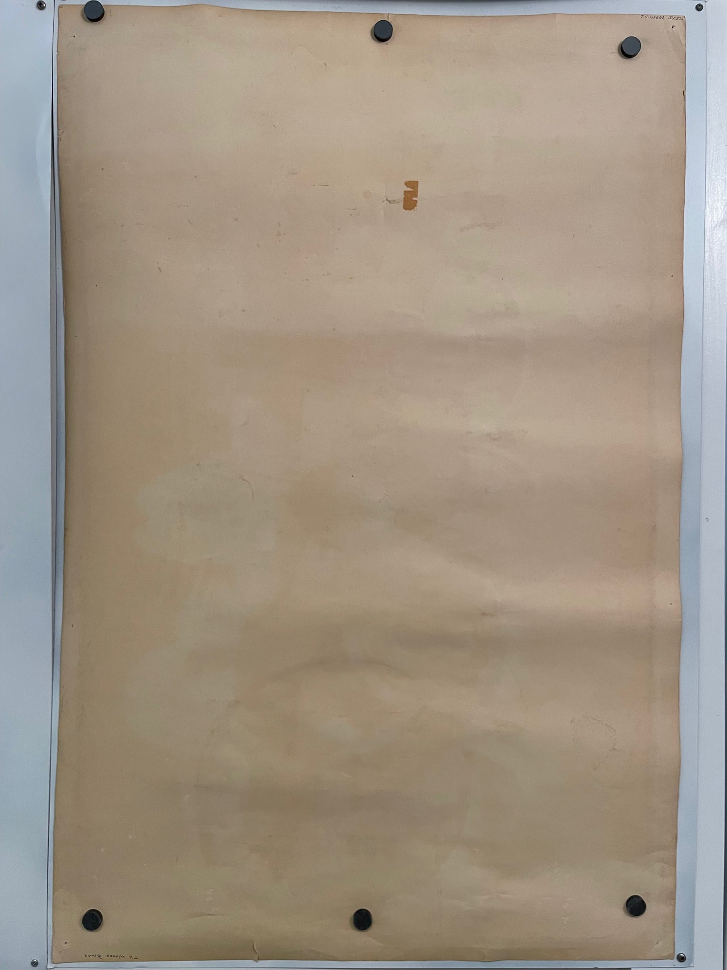 TU Wanna Brass, affiche vintage sérigraphiée à lumière noire par Dan Shupe, 1968