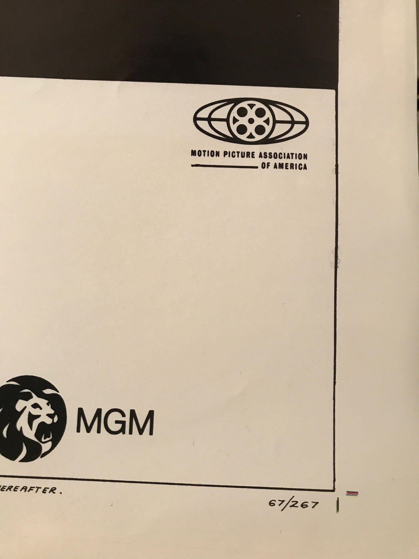 La chica y el general, póster de película estadounidense original y vintage de una sola hoja, 1967