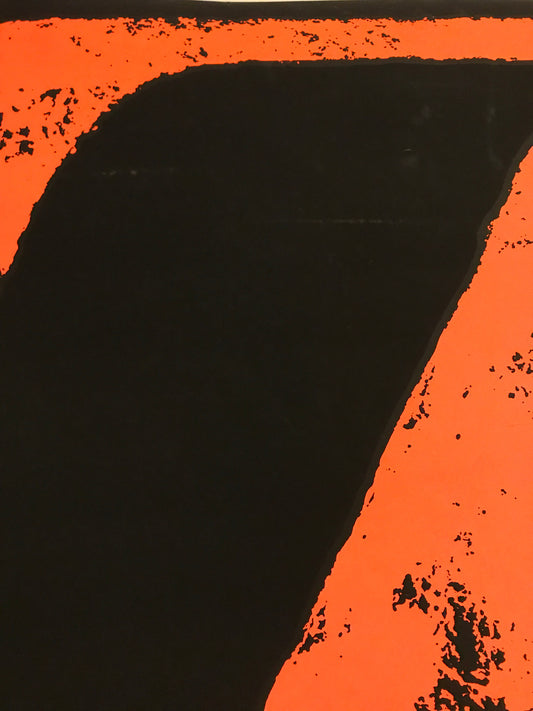 Z for Zeta, vintage silk screen typographic black light poster, c. 1970 - HAPPIEST KID FINDS - Museum-quality antique and vintage posters, original art, preservation and restoration