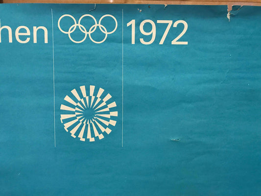 Biathlon Munich Olympics 1972 Vintage Sports Poster | Happiest Kid Finds