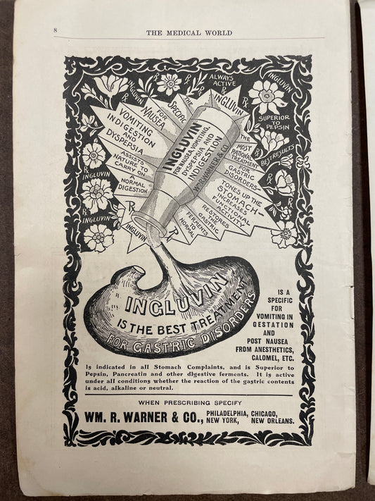 Lot of (6) Antique Turn of the Century c.1900s Health & Hygiene Product Magazine Ads - HAPPIEST KID FINDS - Museum-quality antique and vintage posters, original art, preservation and restoration