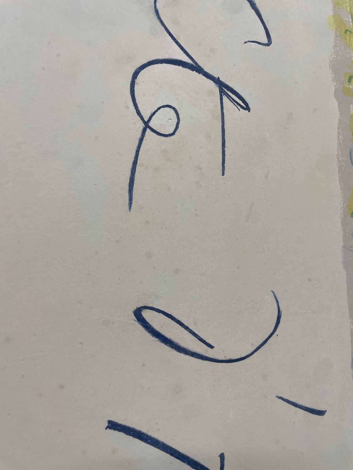 Cote d’Azur, antique travel poster by Picasso, 1962