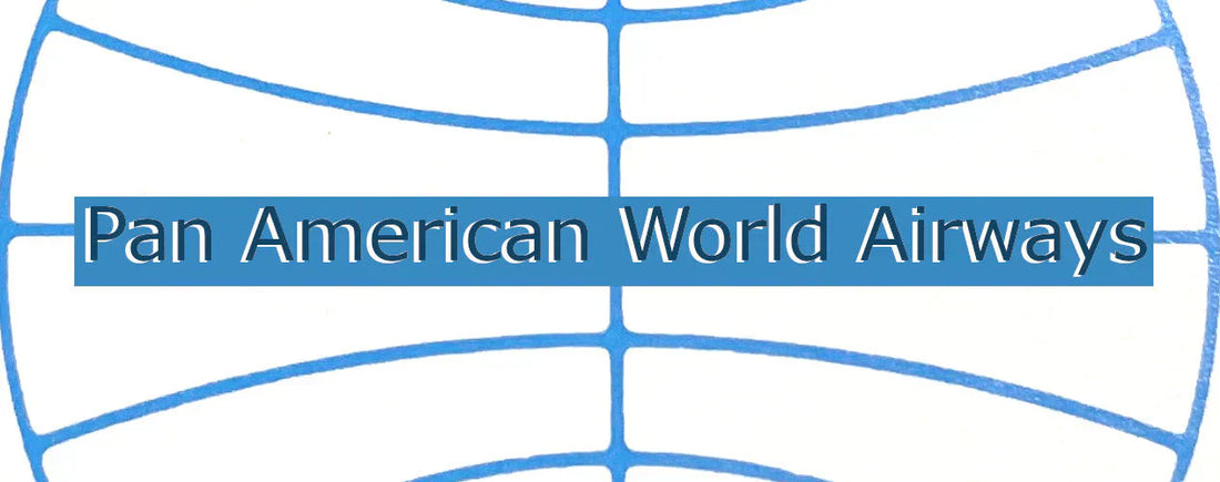 altered Pan Am logo for Happiest Kid Finds blogging purposes