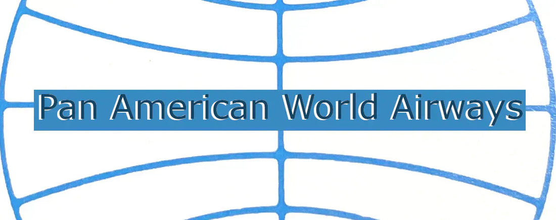 altered Pan Am logo for Happiest Kid Finds blogging purposes