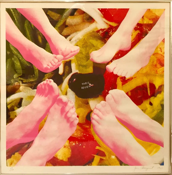 PARIS REVIEW, by James Rosenquist (93/ 150), 1967 (hand signed and numbered) - HAPPIEST KID FINDS - Museum-quality antique and vintage posters, original art, preservation and restoration