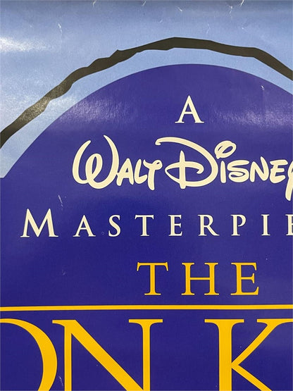 The Lion King (toy promo poster), c.1994 - HAPPIEST KID FINDS - Museum-quality antique and vintage posters, original art, preservation and restoration
